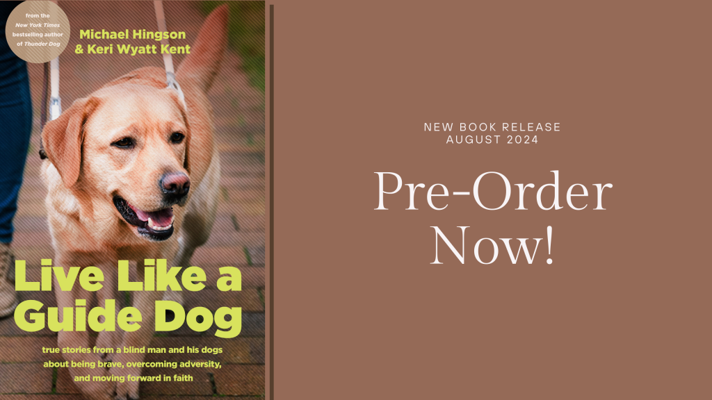 live like a guide dog book banner