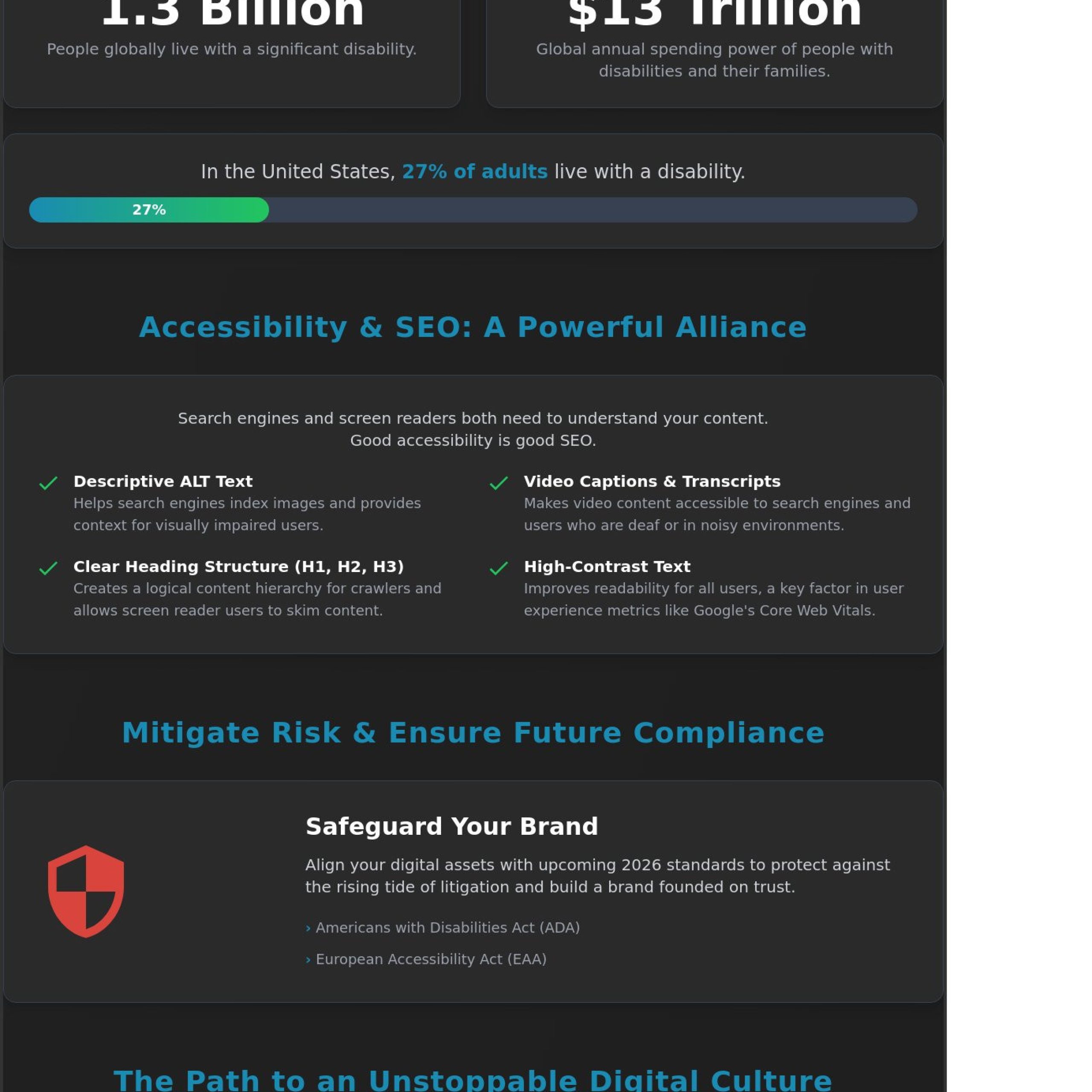 The Strategic Benefits of Web Accessibility: Building Trust and Resilience in 2026