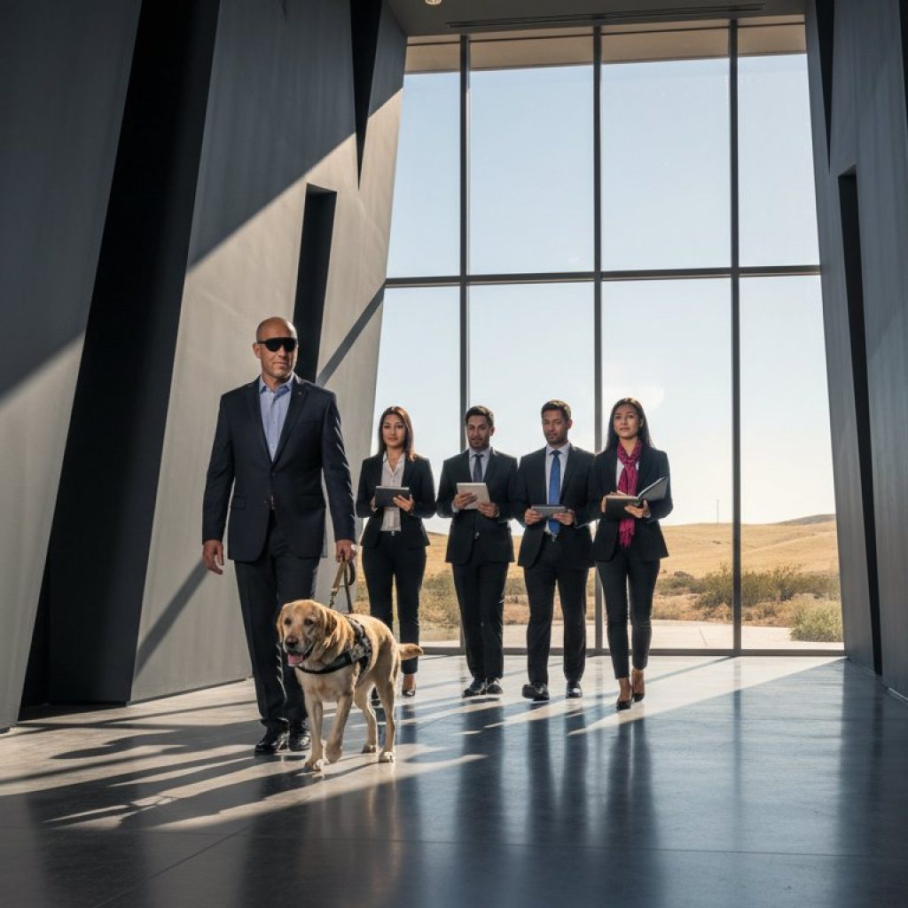 On September 11, 2001, at 8:46 AM, I sat on the 78th floor of the North Tower when a sudden, violent shudder changed everything. My guide dog,...