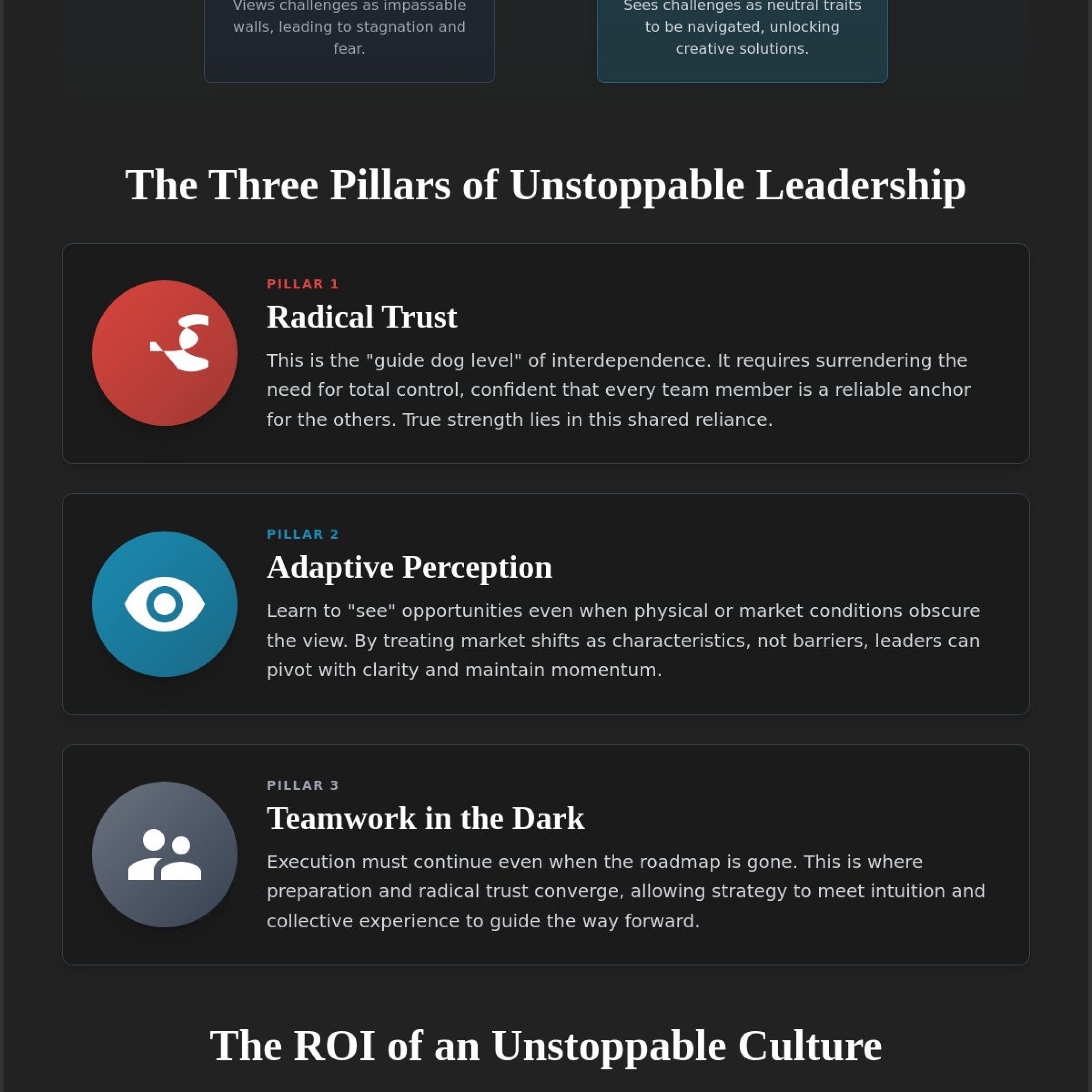 Unstoppable Mindset Training for Leaders: Building Trust and Resilience in 2026